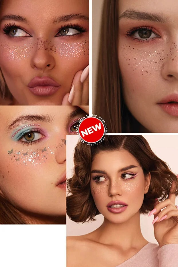 Alvara Yüz & Vücut Transfer Sticker Dövme