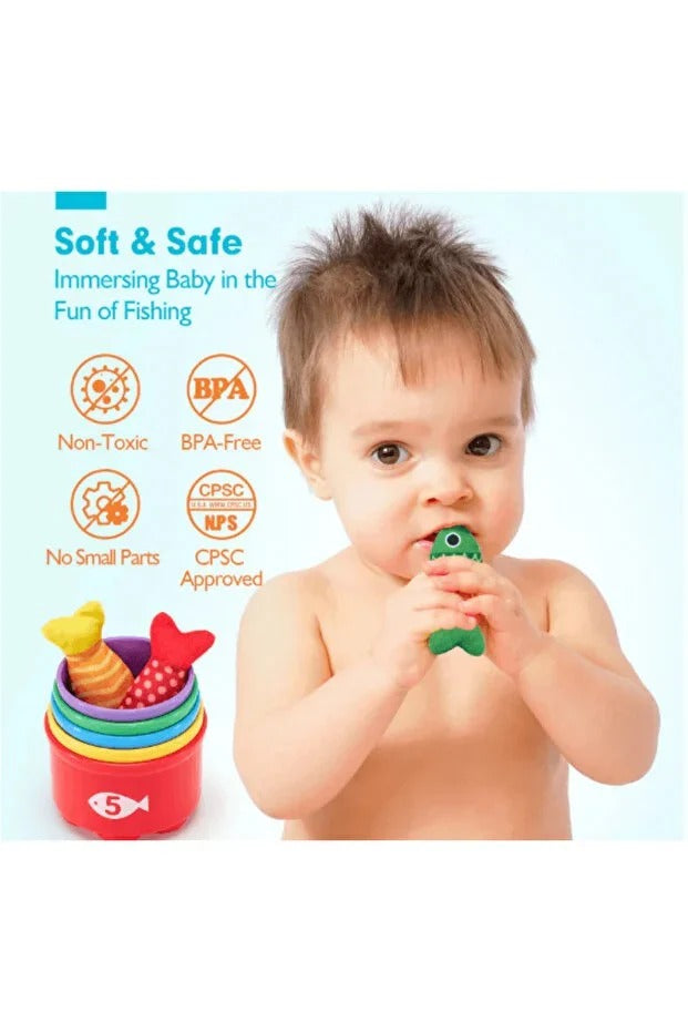 Erken Öğrenim İçin Mentessori Balıkçılık Oyun Seti