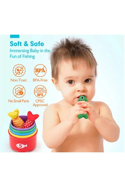 Erken Öğrenim İçin Mentessori Balıkçılık Oyun Seti